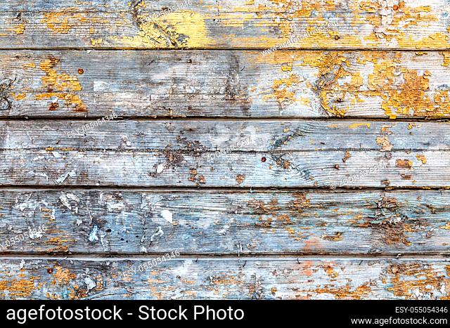 Wooden boards with natural patterns as background texture