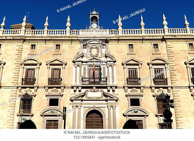 Granada Spain  Facade of the Royal Chancery of Granada