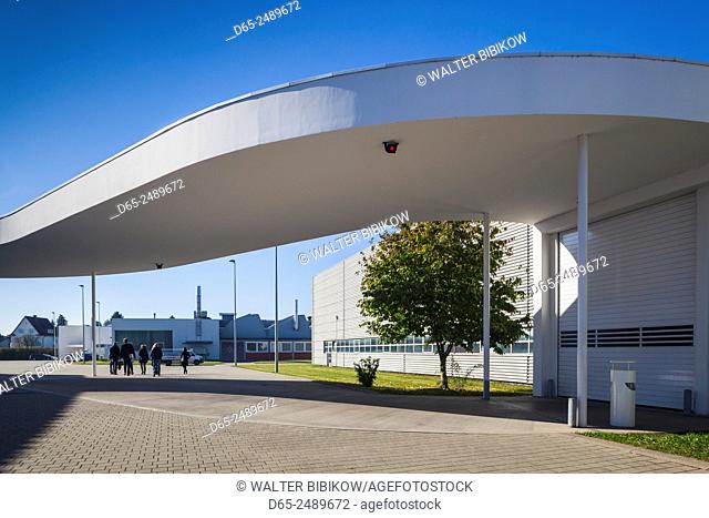 Germany, Baden-Wurttemburg, Weil am Rhein, Vitra Architectural Design Campus, Factory Building, Frank Gehry, 1989, exterior