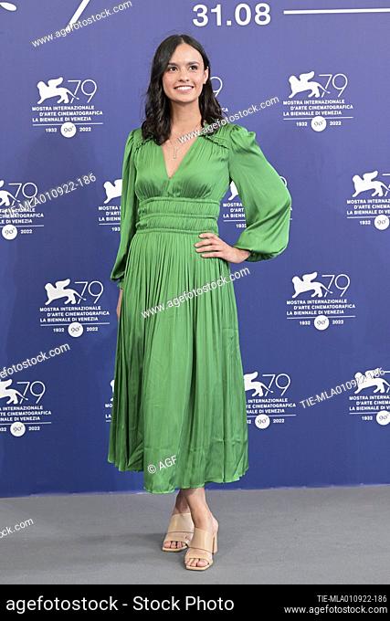 Karla Luna Cantu attends the photocall for ""Bardo"" at the 79th Venice International Film Festival on September 01, 2022 in Venice, Italy