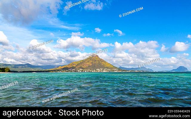 Tourelle du Tamarin Mauritius vom Meer gesehen