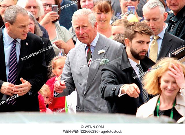 Prince Charles and Camilla, Duchess of Cornwall visit Wern Isaf house in Llanfairfechan as part of a five day tour of Wales Featuring: Prince Charles Where:...