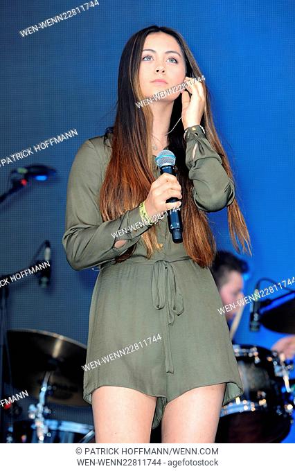 Stars For Free 2015 by Berlin radio station 104.6 RTL at Wuhlheide amphitheater - Show Featuring: Jasmine Thompson Where: Berlin