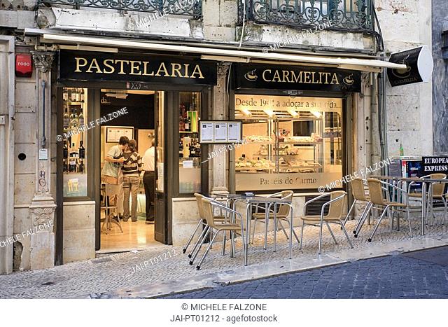 Pastelaria Pastry shop, Lisbon, Portugal