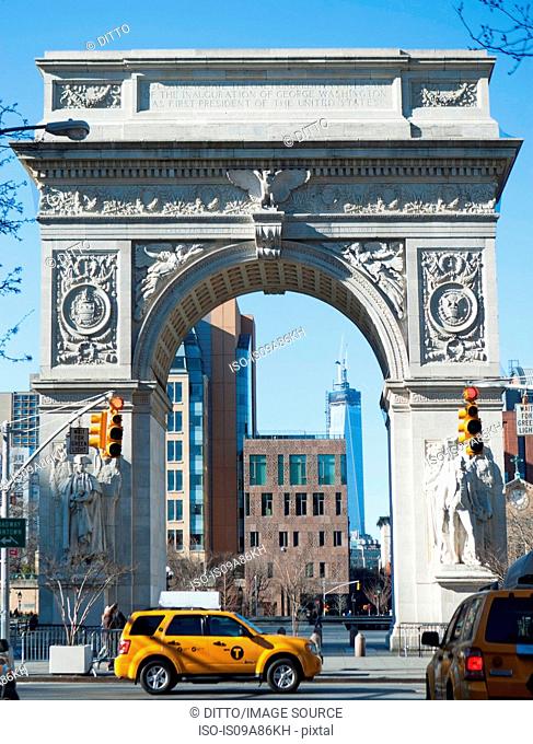 Washington Square Arch, New York City, USA