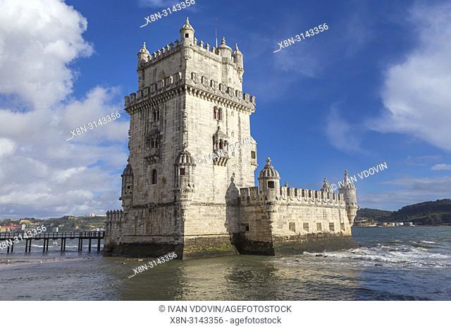 Belem tower, Torre de Belem (1519), Lisbon, Portugal