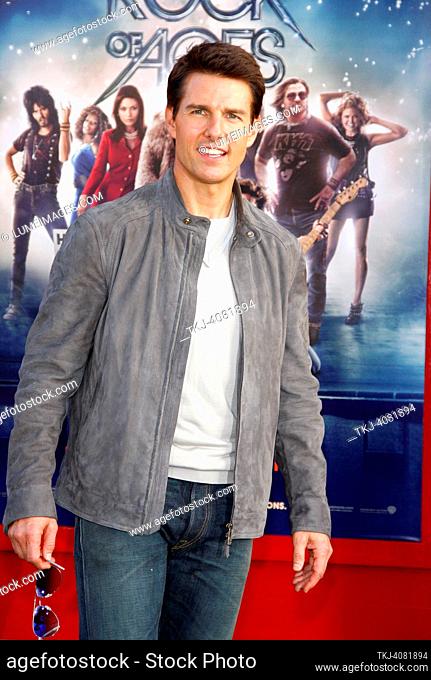HOLLYWOOD, CA - JUNE 08, 2012: Tom Cruise at the Los Angeles premiere of 'Rock of Ages' held at the Grauman's Chinese Theatre in Hollywood, USA on June 8, 2012