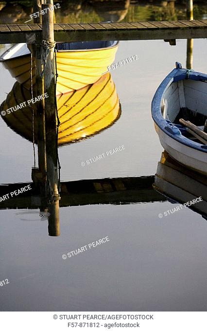 Row boats in Denmark