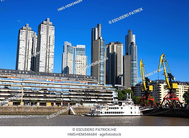 Argentina, Buenos Aires, Puerto Madero district