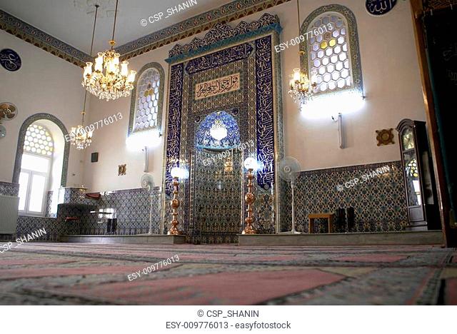 Inside mosque Sible Jami
