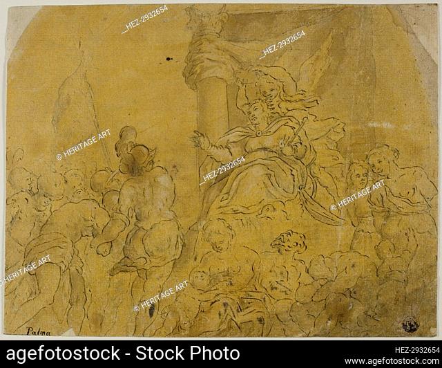 Study for Venice, Crowned by Victory, Receiving Her Subject Peoples, n.d. Creator: Unknown