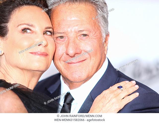 Arrivals for the 24th annual amfAR fundraiser during the Cannes Film Festival at the Hotel Eden Roc in Cap D'Antibes Featuring: Dustin Hoffman