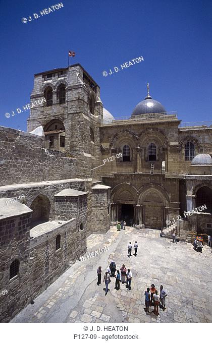 Israel. Jerusalem. Church of the Holy Sepulchre