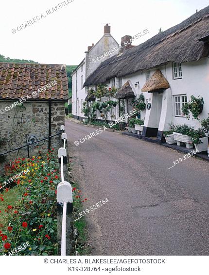 Longview cottage B&B in Branscombe village. Devon, England, UK