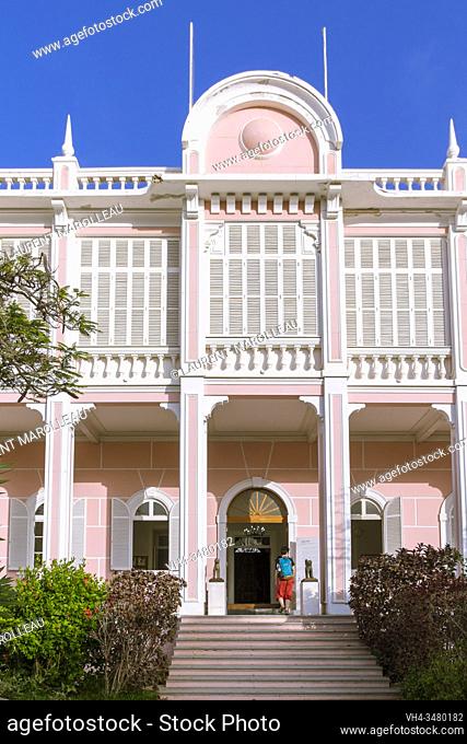 Palacio do Povo Museum, former Government Palace, Mindelo, Sao Vicente, Cape Verde Islands, Africa