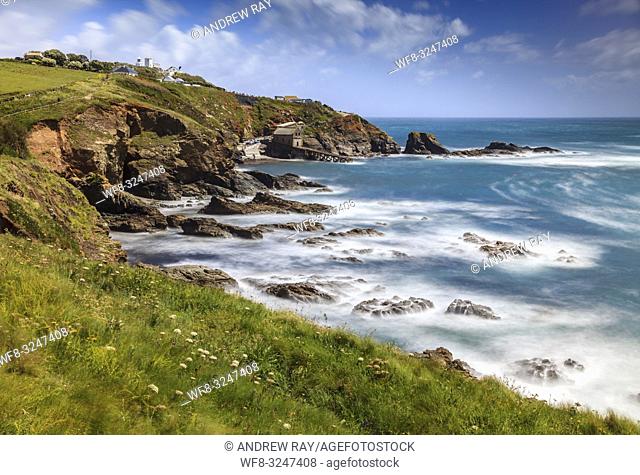 The most southerly point on the UK mainland captured from the South West Coast Path above Polpeor Cove