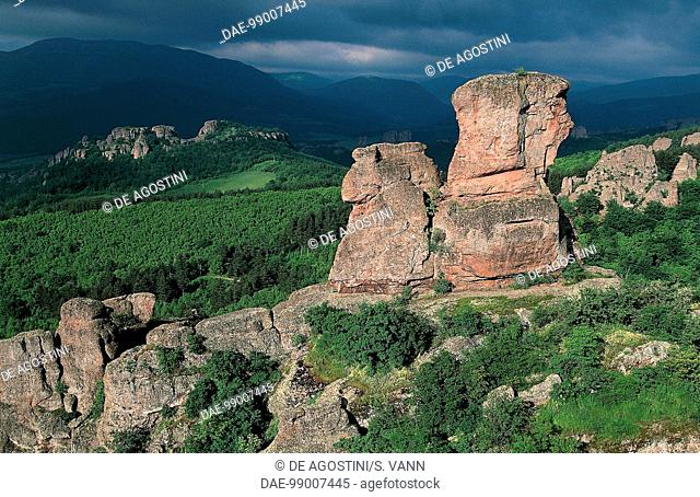 Effects of rock erosion, Belogradchik, Bulgaria