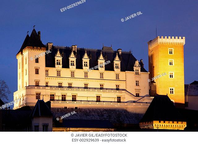 Pau castle, Pyrenees Atlantiques, Aquitaine, France