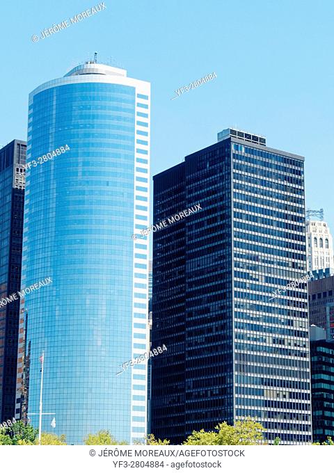 New York City, Manhattan, Skyline, USA