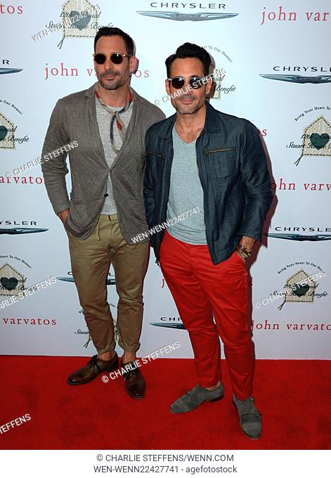 The John Varvatos 12th Annual Stuart House Benefit with Honorary Chair Chris Pine. Live performance by Ziggy Marley, guest DJ performance by Nick Simmons and...