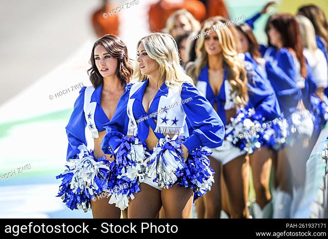 Dallas Cowboys cheerleaders, F1 Grand Prix of USA at Circuit of The Americas on October 24, 2021 in Austin, United States of America