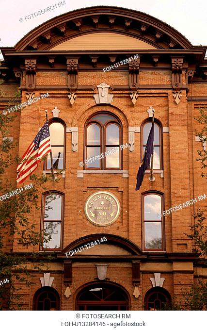 Saratoga Springs, NY, New York, Historic Downtown, Town Hall, Historic Society