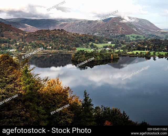 Grasmere lake from Loughrigg Terrace