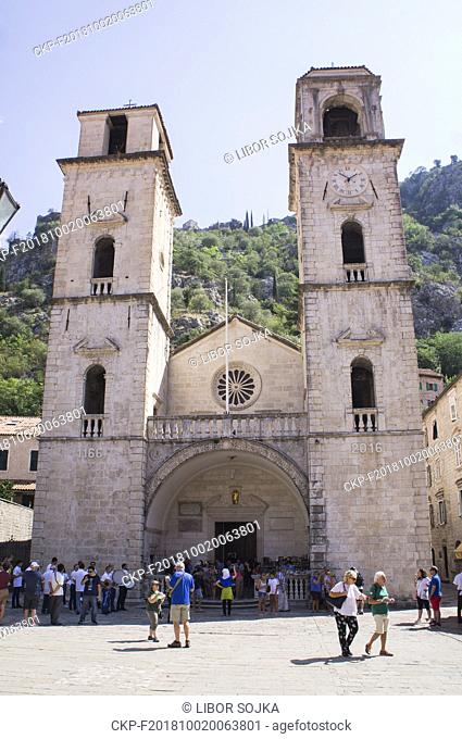 The old town of Kotor, its fortifications and the bay of Kotor, Montenegro, was in 1979 inscribed to the list of the UNESCO World's Cultural and Natural...