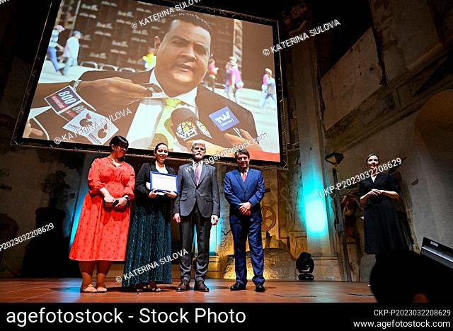 Opening of the 25th International Human Rights Documentary Film Festival One World on the theme The Price of Safety, 22 March 2023, Prague