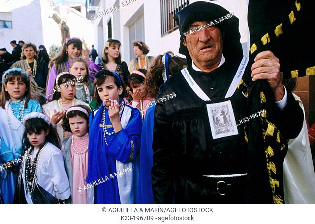 'Tamborrada', Holy Week. Calanda. Teruel province. Spain