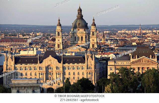 Hungary, Budapest, Gresham Palace, St Stephen Basilica,