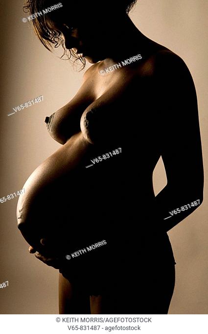 black pregnant teenage girl