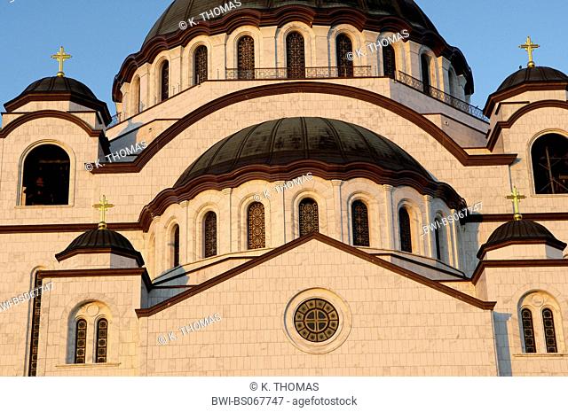 Beograd, Church of the Holy Sava in the Vracar city part, Serbia-Montenegro, Belgrade
