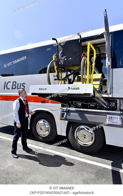 Companies Student Agency, RegioJet, Deutsche Bahn and Scania present new bus fleet for DB IC Bus lines from Prague to Munich and other cities in Prague