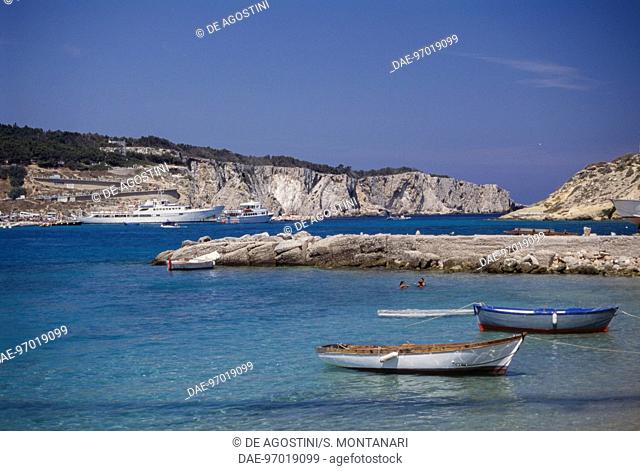 Marina in San Nicola Island, Tremiti Islands, Gargano National Park, Puglia, Italy