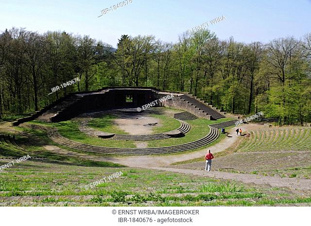 Thingstaette open air theatre, Heiligenberg, Heidelberg, Baden-Wuerttemberg, Germany, Europe