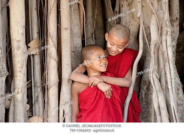 two monk friends