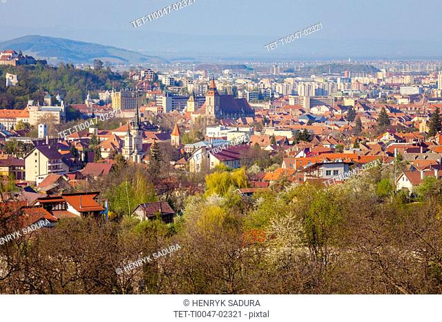 Cityscape of Brasov, Romania