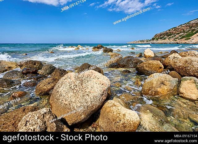 Landscape from a coast, Crete, Greece