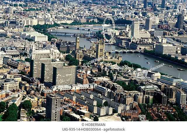 London and the River Thames, United Kingdom