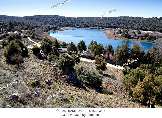 Tinaja lagoon. Lagunas de Ruidera Natural Parck. Albacete. Castilla la Mancha. Spain. Europe