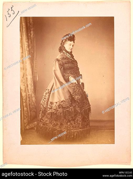 Le Caracul (L'Astrakhan). Artist: Pierre-Louis Pierson (French, 1822-1913); Date: 1860s; Medium: Albumen silver print from glass negative; Classification:...