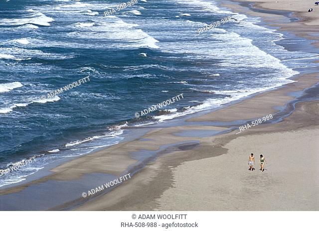 The 19 mile long Patara Beach, Lycian coast, Anatolia, Turkey, Asia Minor, Eurasia