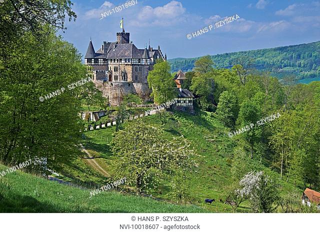 Castle Berlepsch at Witzenhausen, Göttingen District, Hesse, Germany, Europe