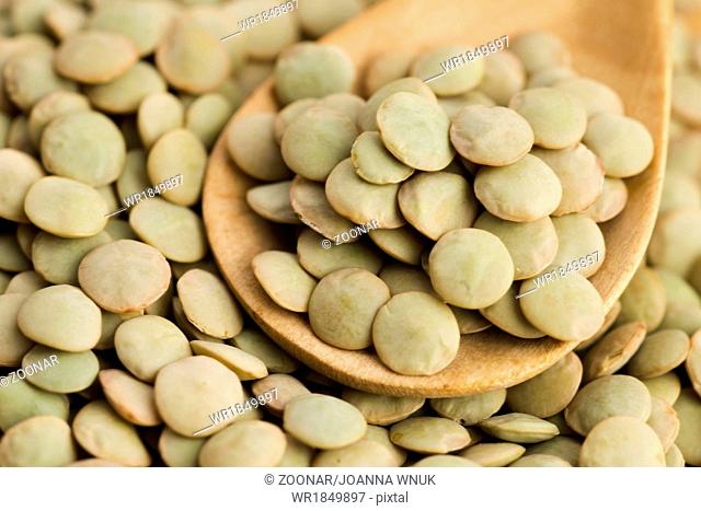 Dry Organic Green Lentils
