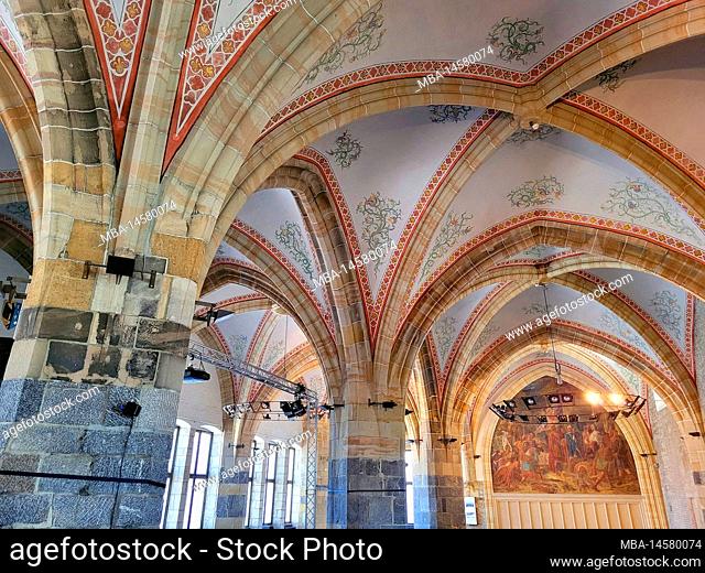 City Hall, Coronation Hall, Aachen, North Rhine-Westphalia, Germany