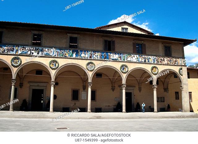Italy, Tuscany, Pistoia, Del Ceppo Hospital