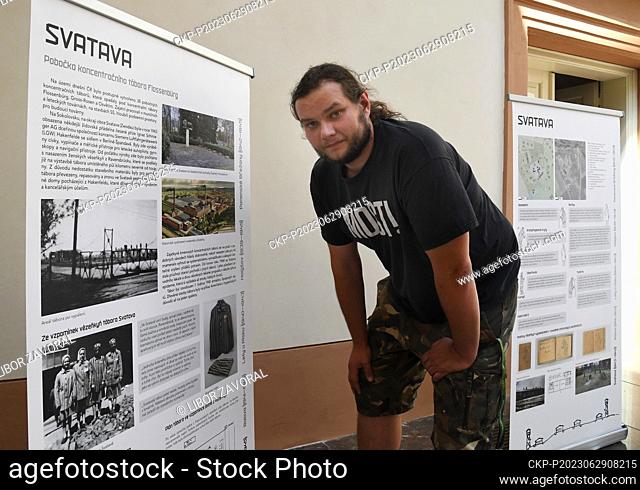 The exhibition Nazi Camps through the lens of archaeology at the castle in Usti nad Labem - Krasne Brezno, Czech Republic, June 29, 2023
