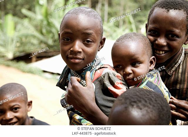 Children, Usambara Mountains, Tanga region, Tanzania