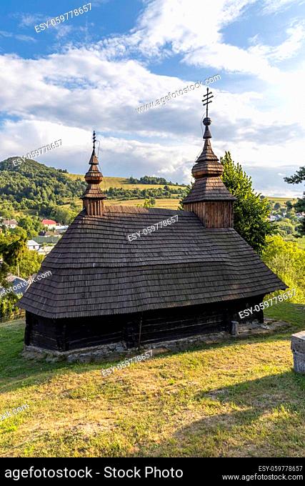 Wooden church in Inovce, Slovakia